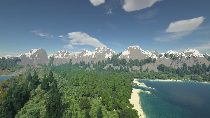 1:750 Earth Map